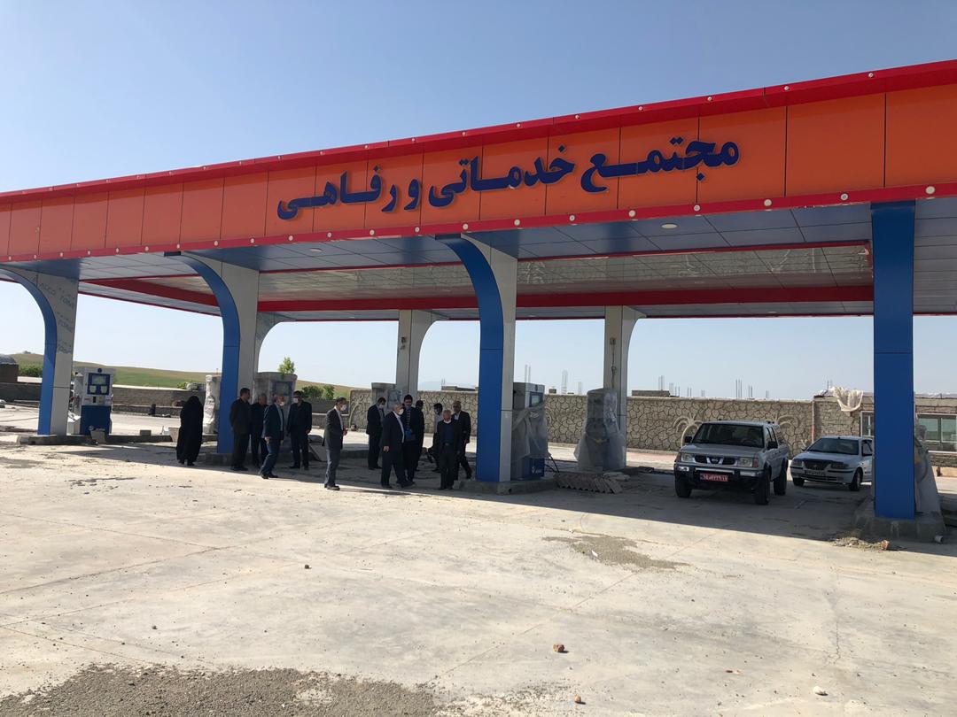 بازدید فرماندار از بزرگترین مجتمع خدماتی ورفاهی شمال استان درمحور سلماس به خوی