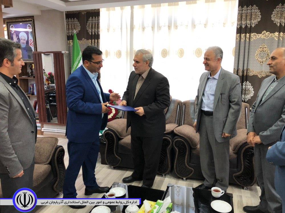 ریس جدید دانشگاه پیام نور شهرستان سلماس معرفی شد.