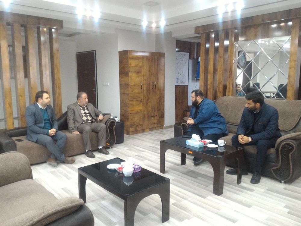 دیدار رئیس بنیاد علوی استان با فرماندار