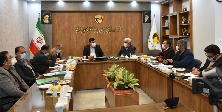 دیدار مدیران صنعت آب و برق استان با فرماندار سلماس