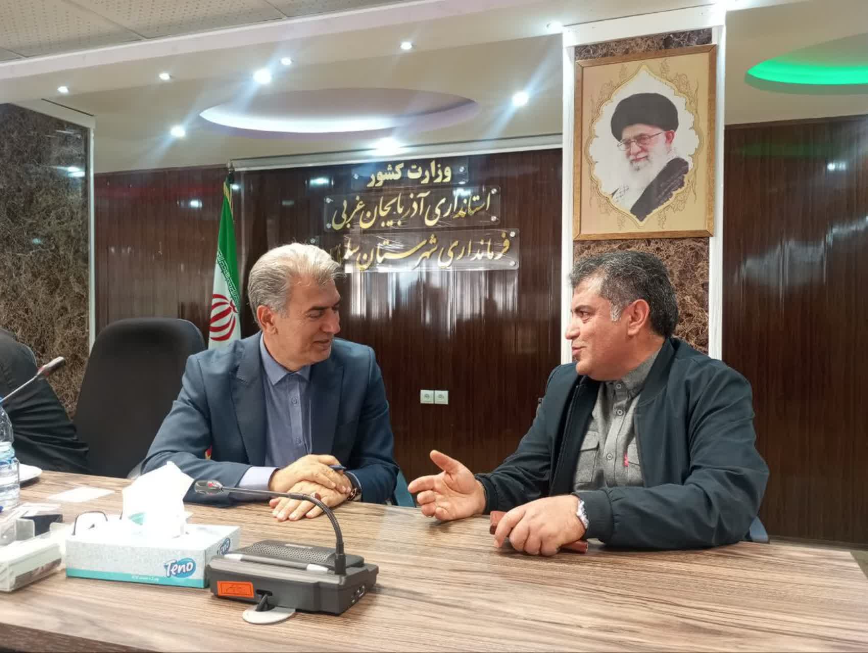 🔹️ملاقات مردمی فرماندار سلماس با حضور معاون عمرانی؛ رسیدگی بیواسطه به مطالبات شهروندان