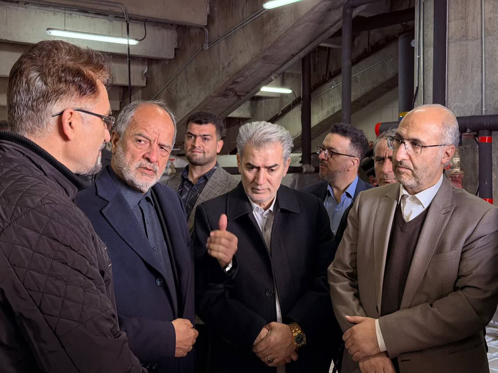 🔹بازدید مسئولان استانی و شهرستانی از روند تکمیل پروژه مجموعه ورزشی پنج هزار نفری سلماس