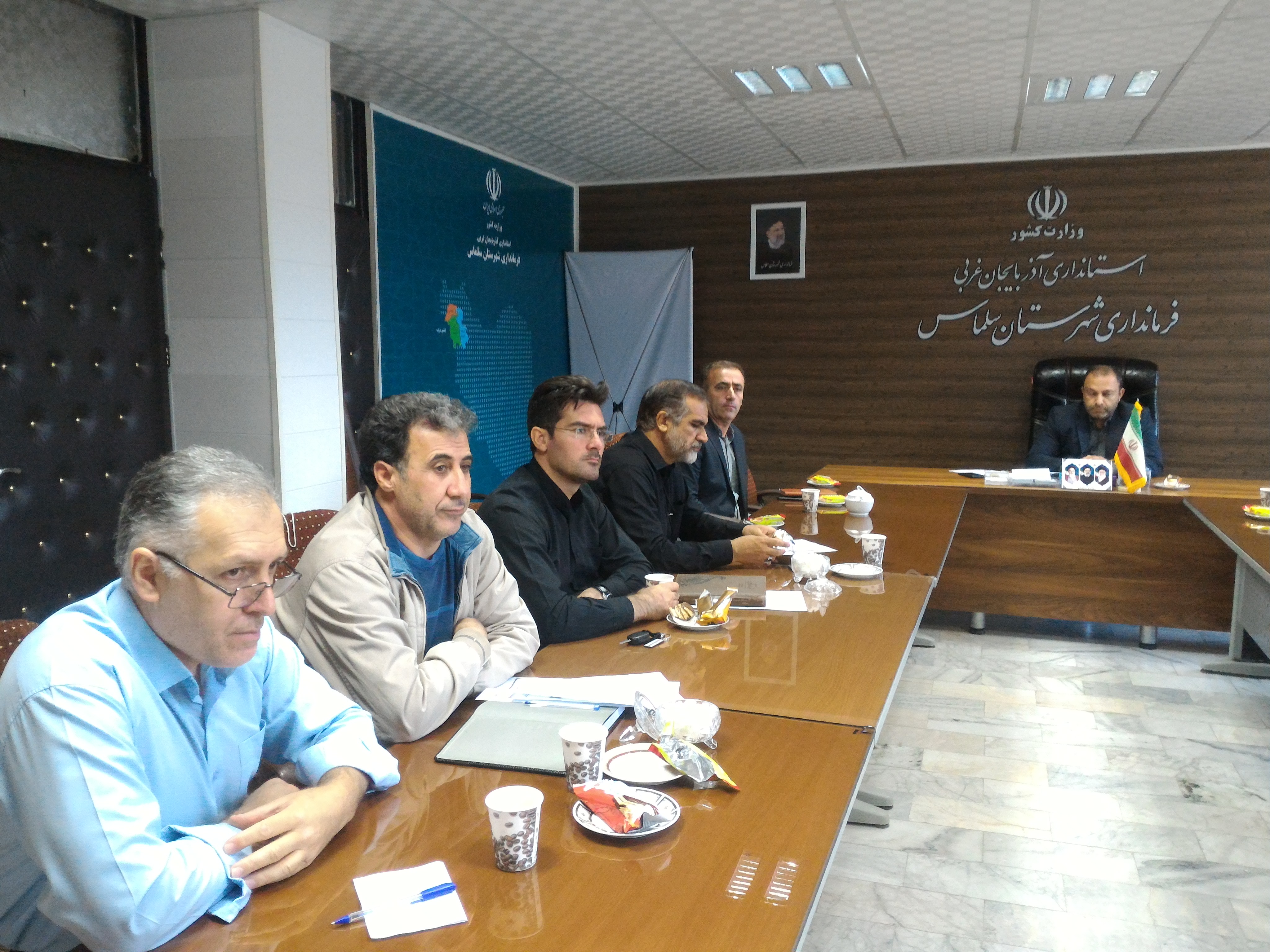 برگزاری جلسه ساماندهی و نظارت بر عملکرد دفاتر مشاورین املاک شهرستان سلماس
