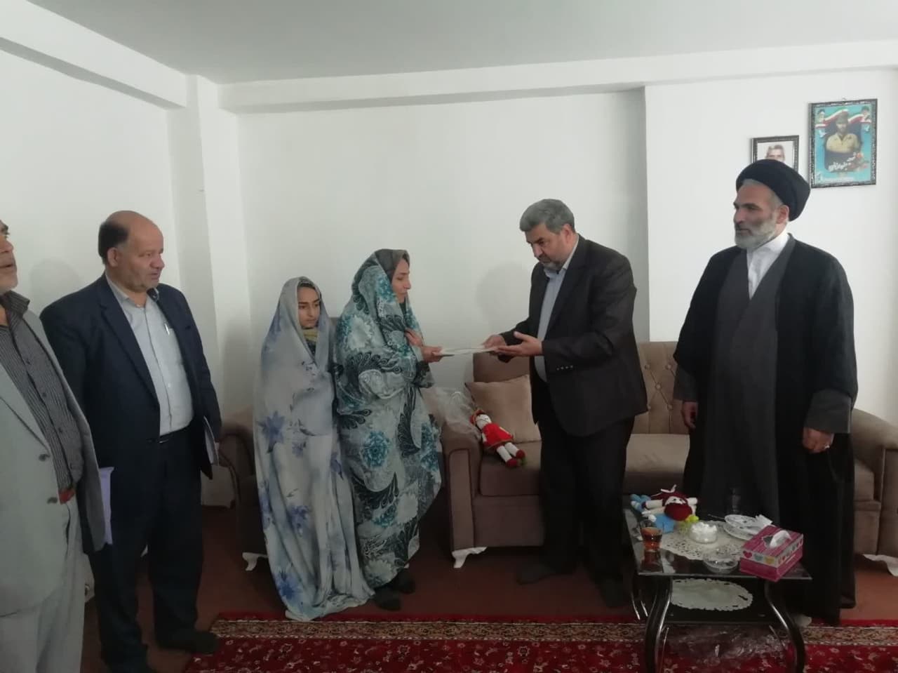 دیدار با خانواده معظم ایثارگران شهرستان سلماس