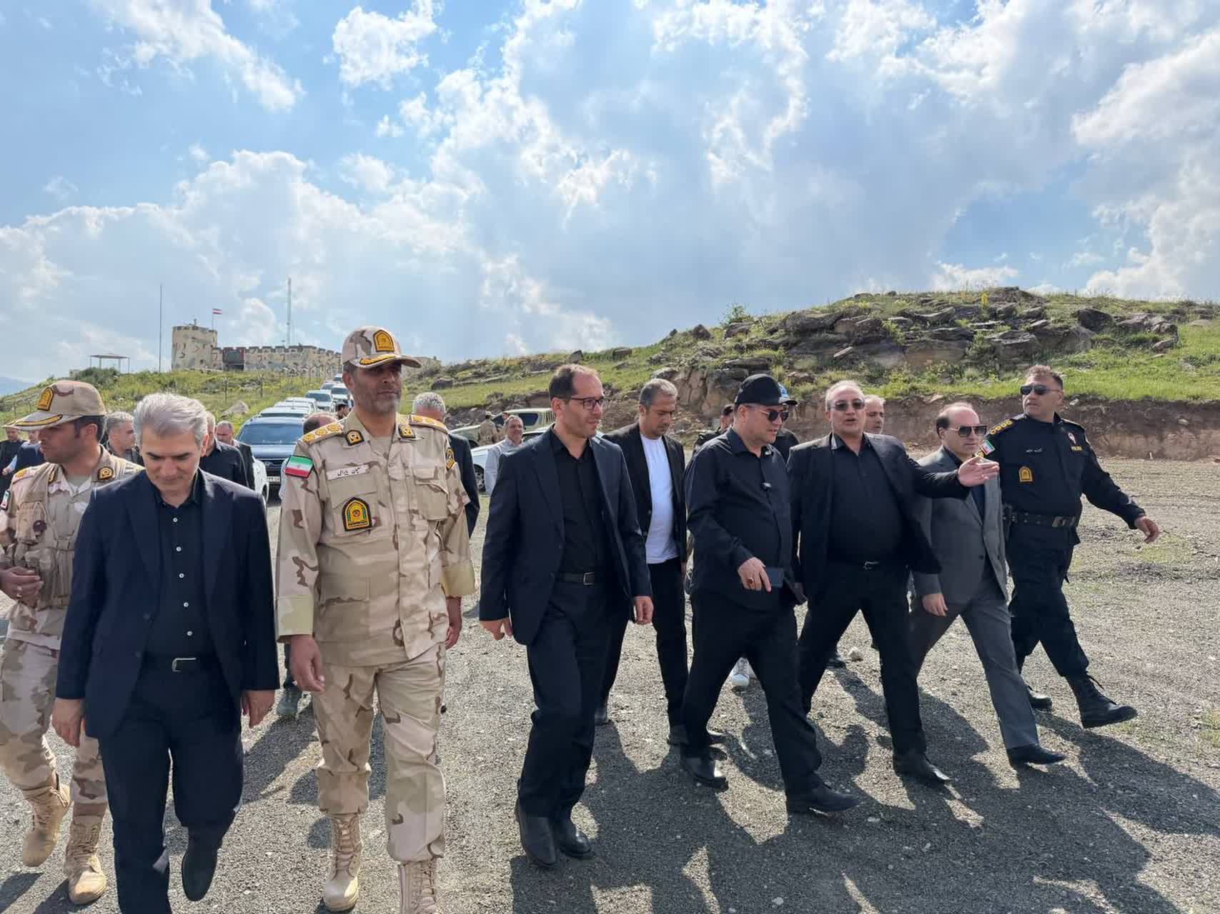 بازدید استاندار آذربایجانغربی از پایانه مرزی کوزهرش سلماس