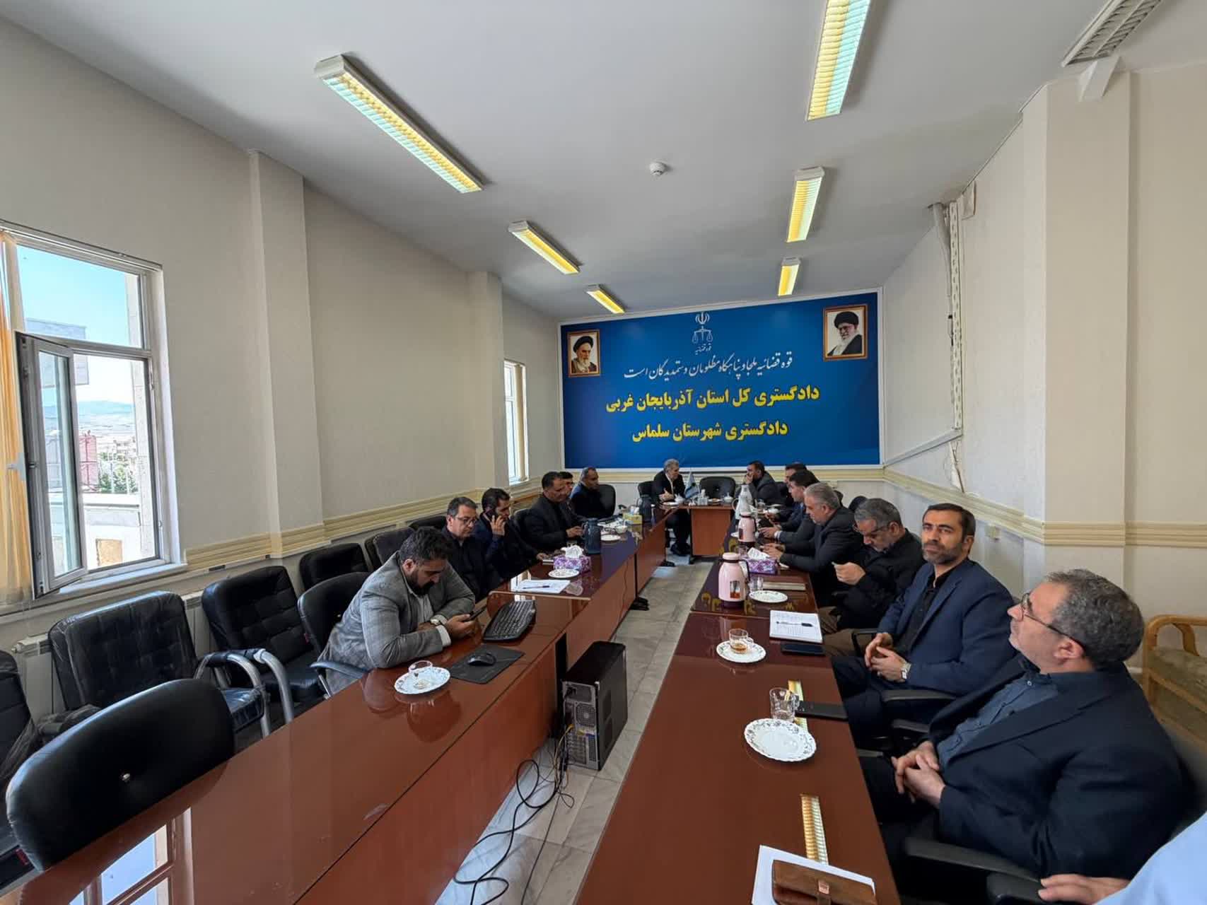 🔹جلسه پیشگیری از وقوع جرم به ریاست رئیسکل دادگستری استان و با حضور فرمانداران سراسر استان به صورت وبیناری برگزار شد.