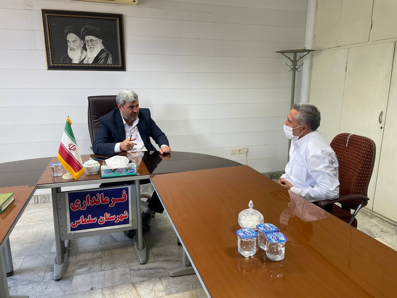 دیدار و ملاقات عمومی سرپرست فرمانداری شهرستان سلماس با اقشار مختلف مردم شریف شهرستان سلماس