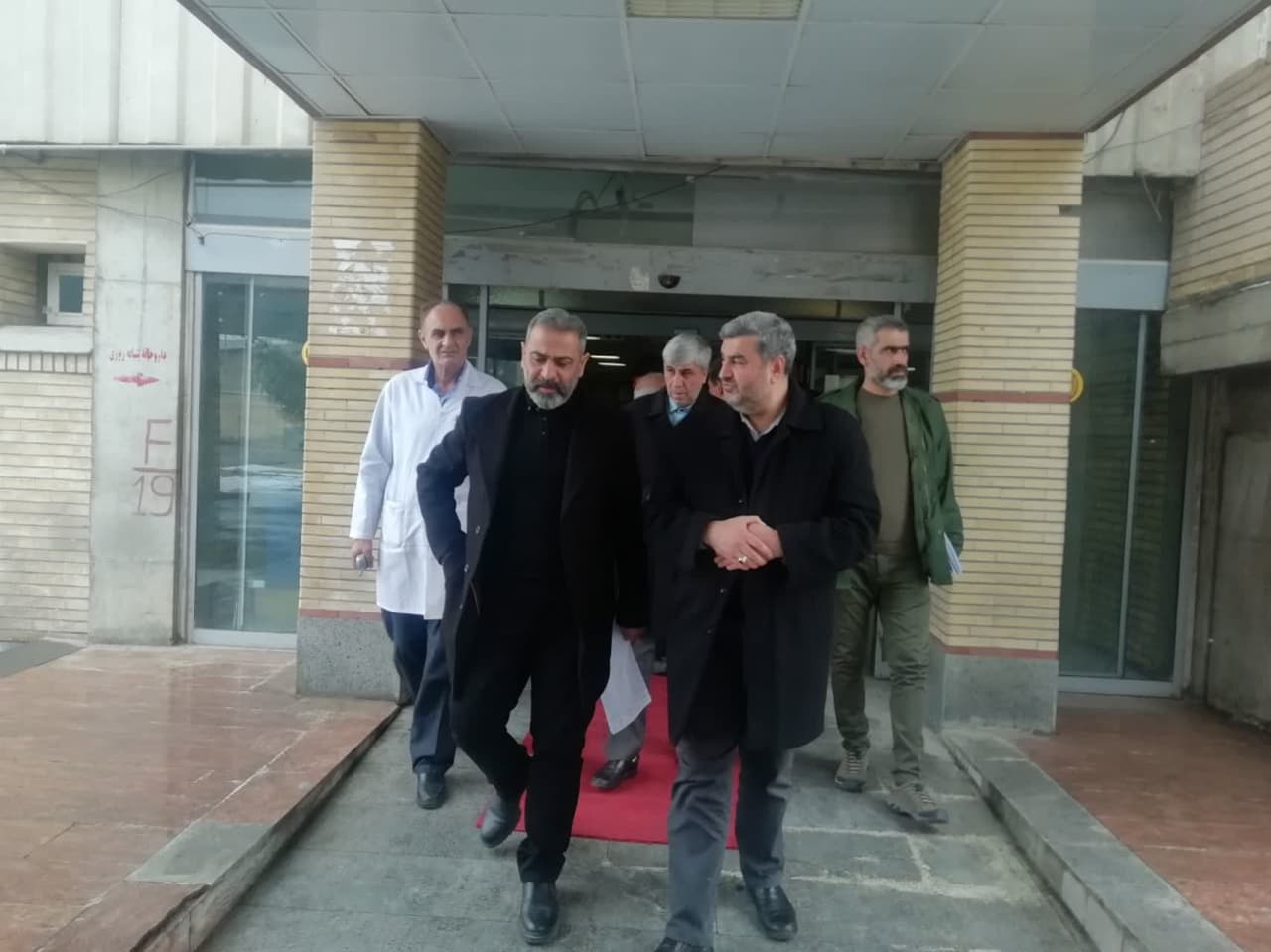 بازدید از وضعیت بیمارستان خاتم النبیاء سلماس و روند خدمات رسانی به مسدومان زلزله شهرستان خوی