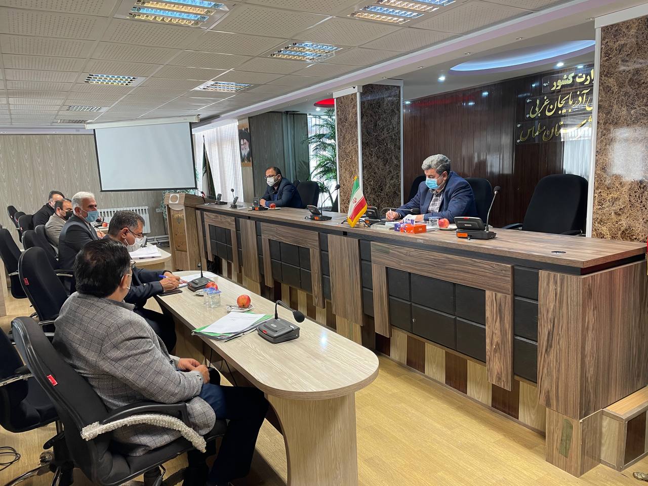 بررسی مسایل و مشکلات پایاب سد دریک با حضور سرپرست فرمانداری سلماس