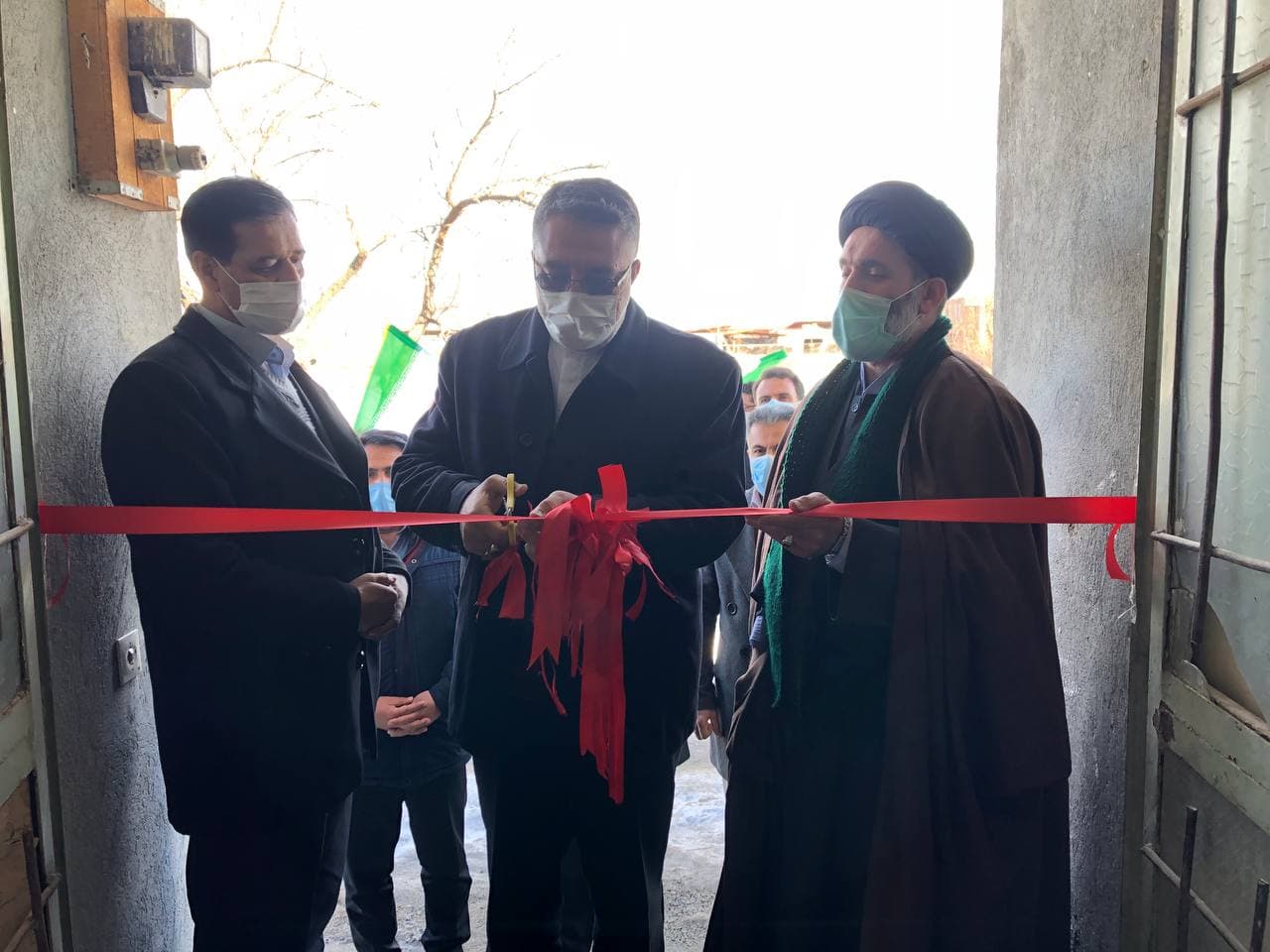 افتتاح کارگاه مجسمه سازی در شهرستان سلماس