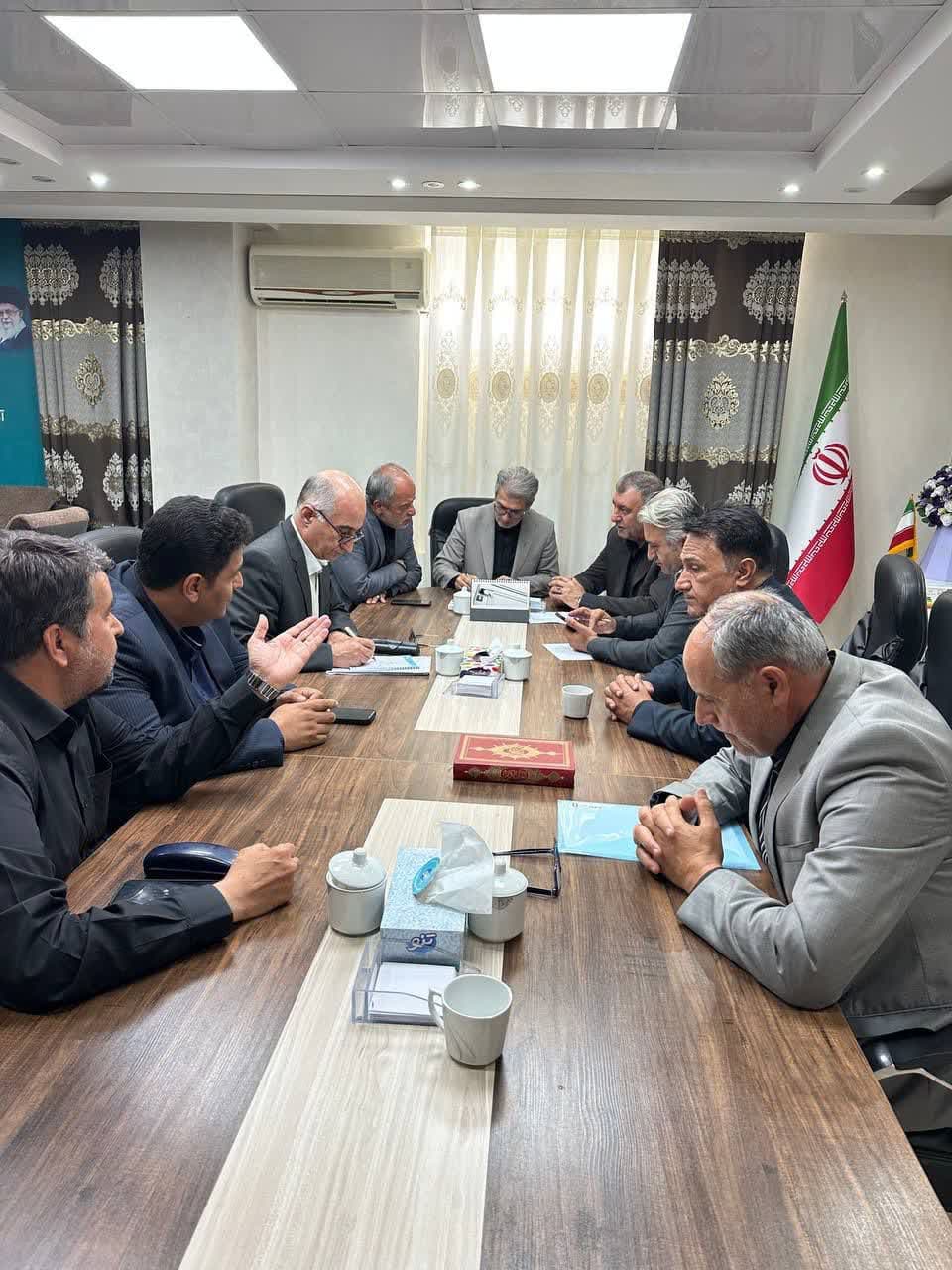 تأکید بر تسریع پروژههای گازرسانی در دیدار مدیرعامل شرکت گاز استان با نماینده و فرماندار سلماس