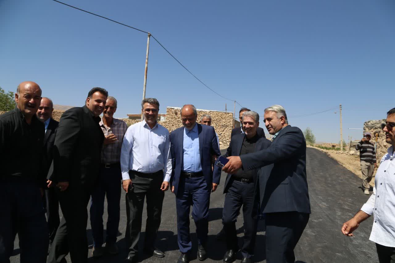 🔰 بازدید مسئولان از پروژههای عمرانی بخش کوهسار سلماس