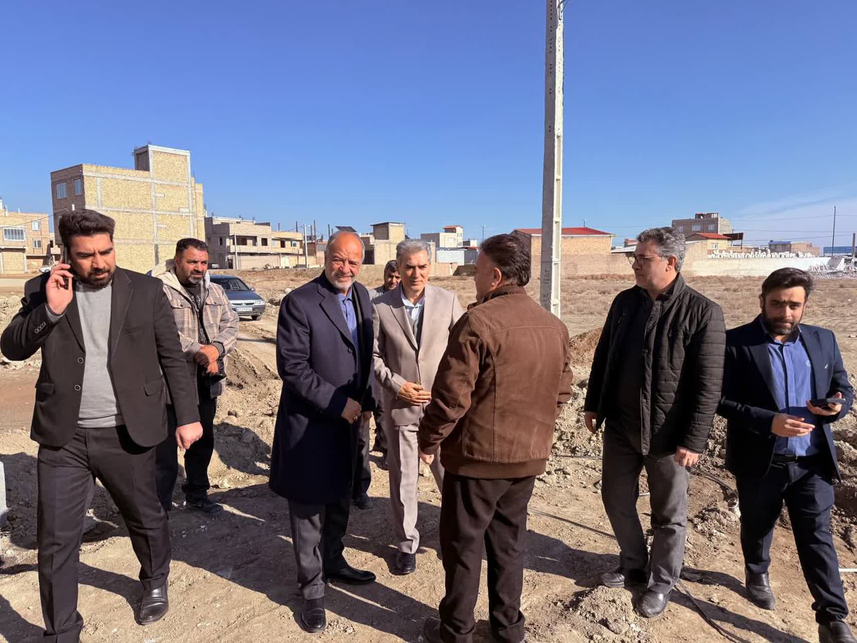 🔰 بازدید فرماندار سلماس به همراه نماینده مردم شریف سلماس در مجلس شورای اسلامی از کوی معلم مغانجوق انجام شد