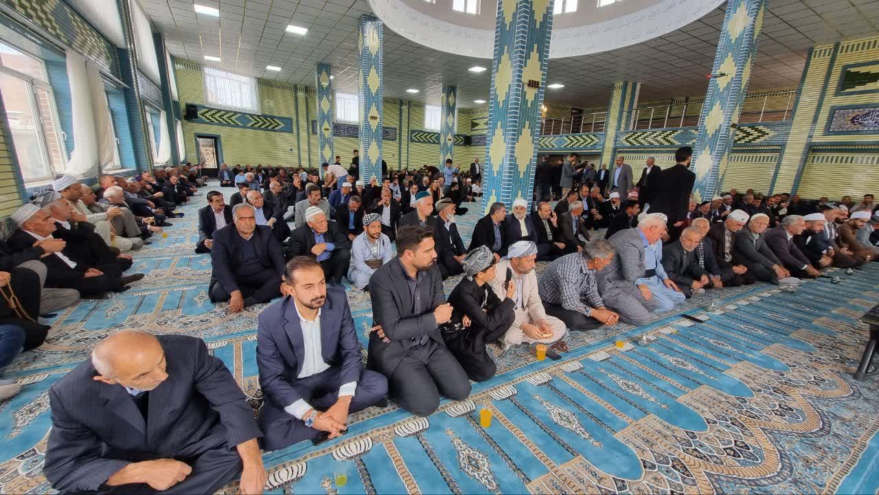 🔹 افتتاح مسجد امام شافعی روستای زیندشت با حضور فرماندار سلماس