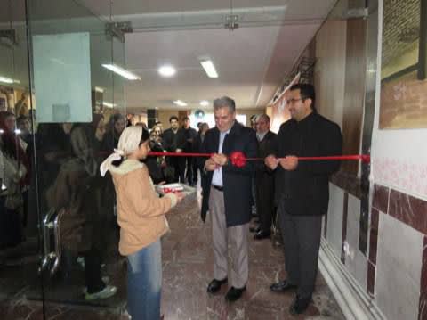 افتتاح نهمین نمایشگاه گروهی طراحی و نقاشی در سلماس