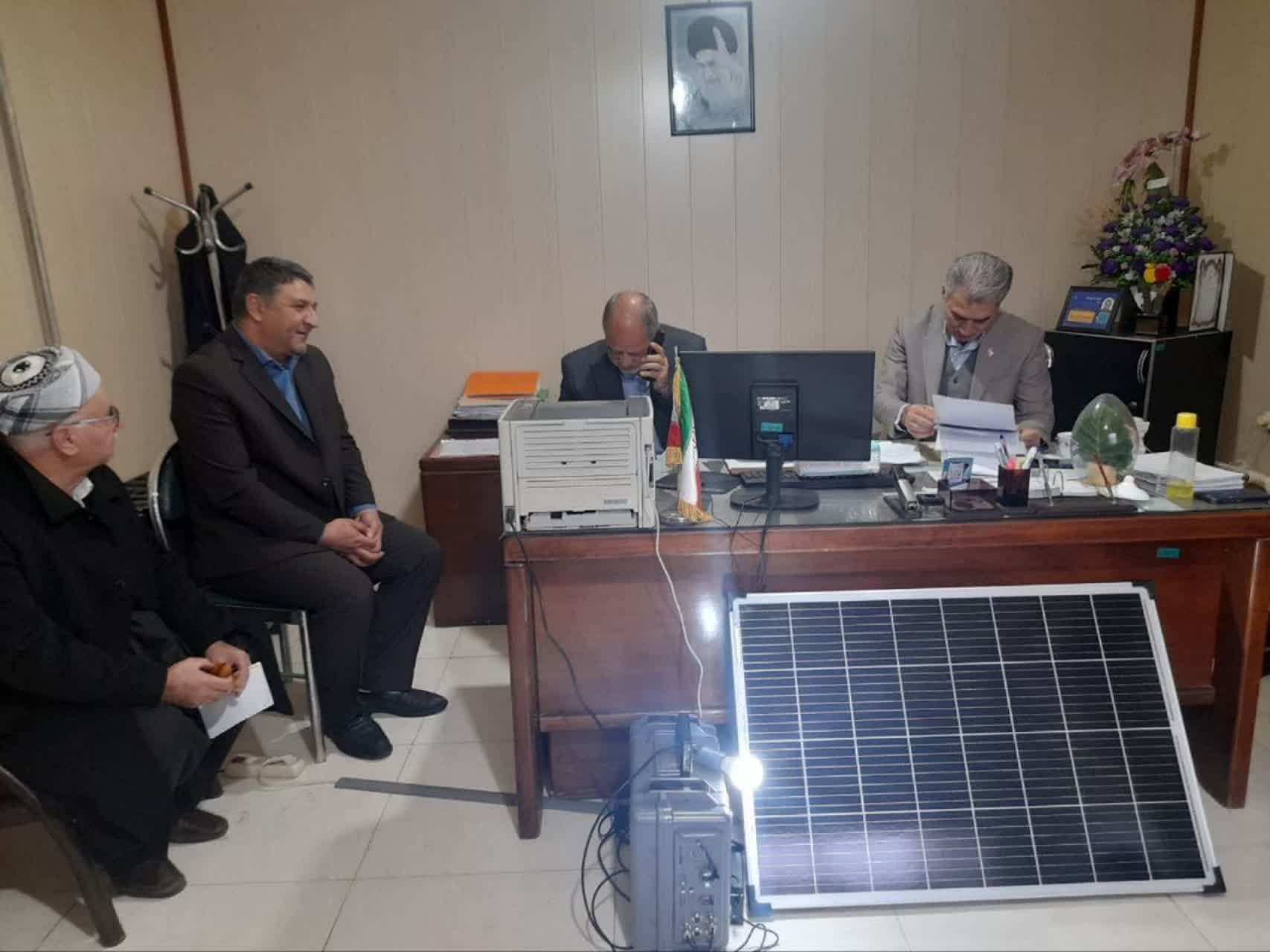 🔹 توزیع پنل‌های خورشیدی بین عشایر سلماس