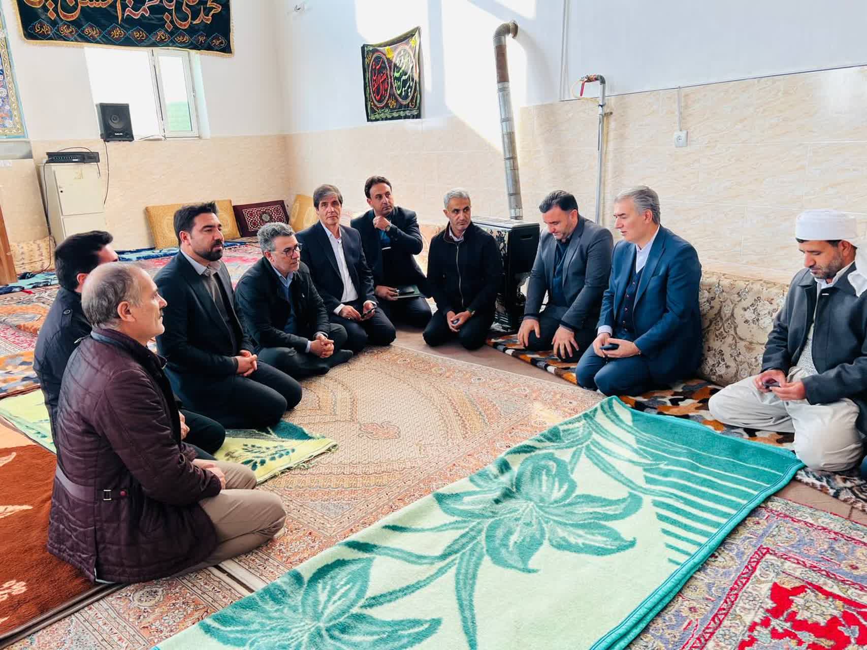 🔰 بازدید فرماندار شهرستان سلماس از روستای گولان (زولاچای)