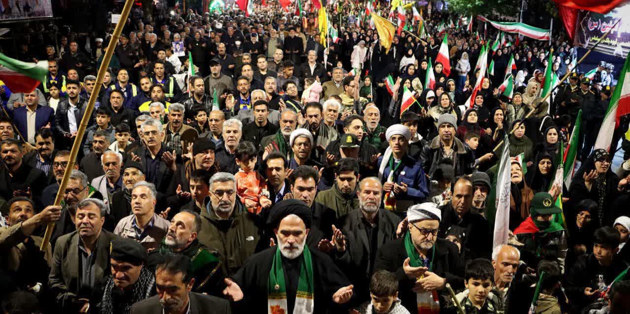 🇮🇷 عطر رضوی در فضای حماسی پنجاه و چهارمین  ایستگاه بیعت سلماسی ها  با امام رضا و رهبر شهیدشان  ‌