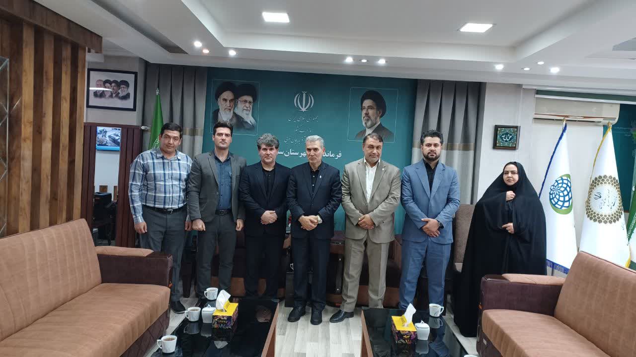 دیدار هیئت تکواندو سلماس با فرماندار شهرستان