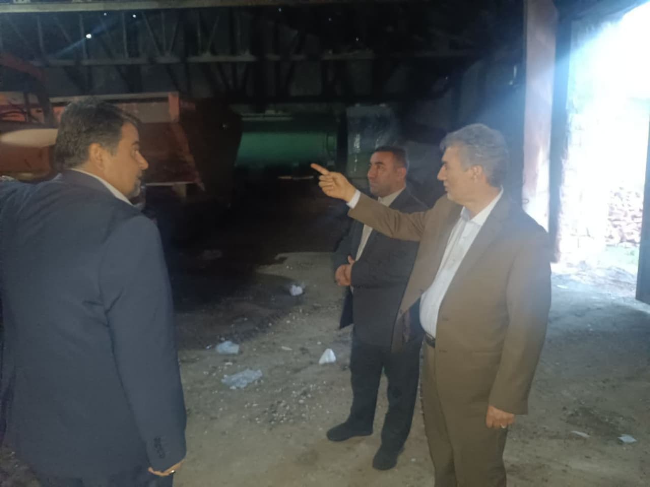 بازدید فرماندار سلماس از راهدارخانه قرهتپه و بررسی وضعیت معابر شهری
