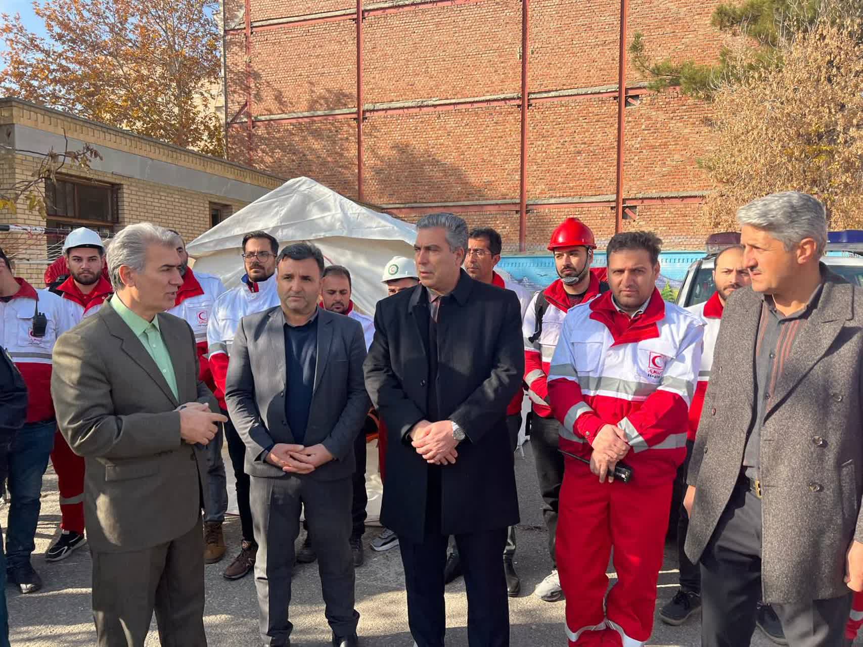 ⭕️مانور سراسری ایمنی در برابر زلزله در سلماس برگزار شد