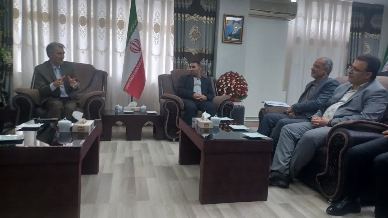 دیدار مدیرکل تعزیرات حکومتی آذربایجانغربی با فرماندار جدید سلماس