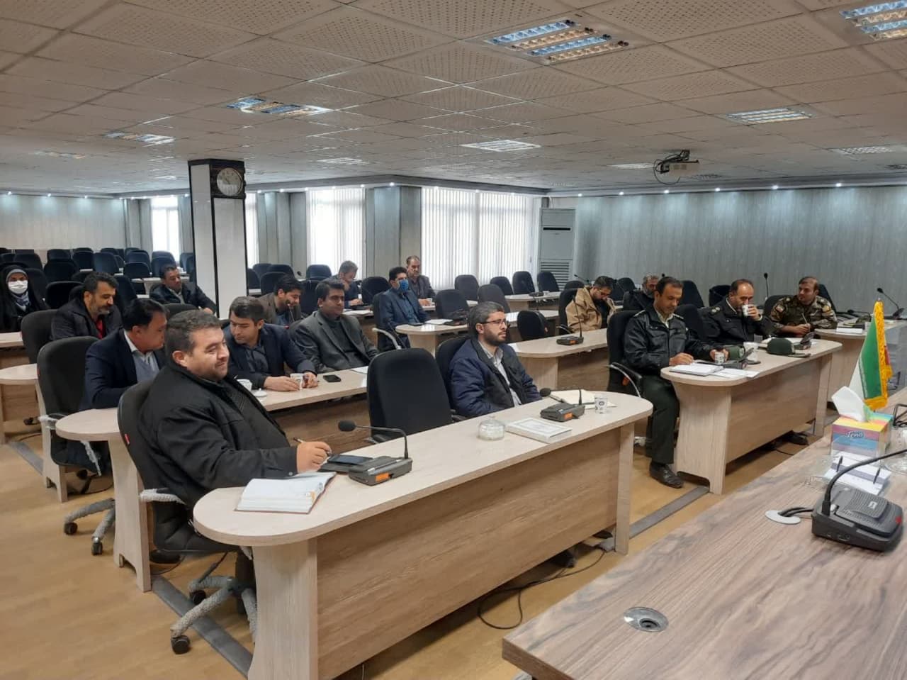 برگزاری کمیسیون مقابله با سرقت در فرمانداری شهرستان سلماس