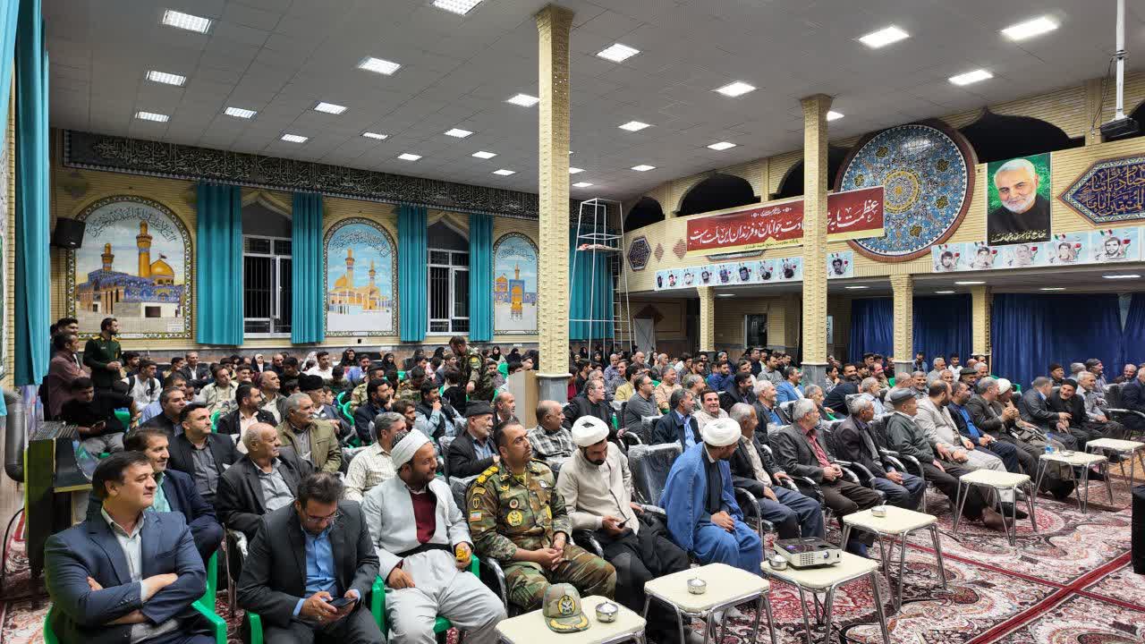 برگزاری مراسم اولین سالگرد شهادت سیدالشهدای مقاومت در سلماس