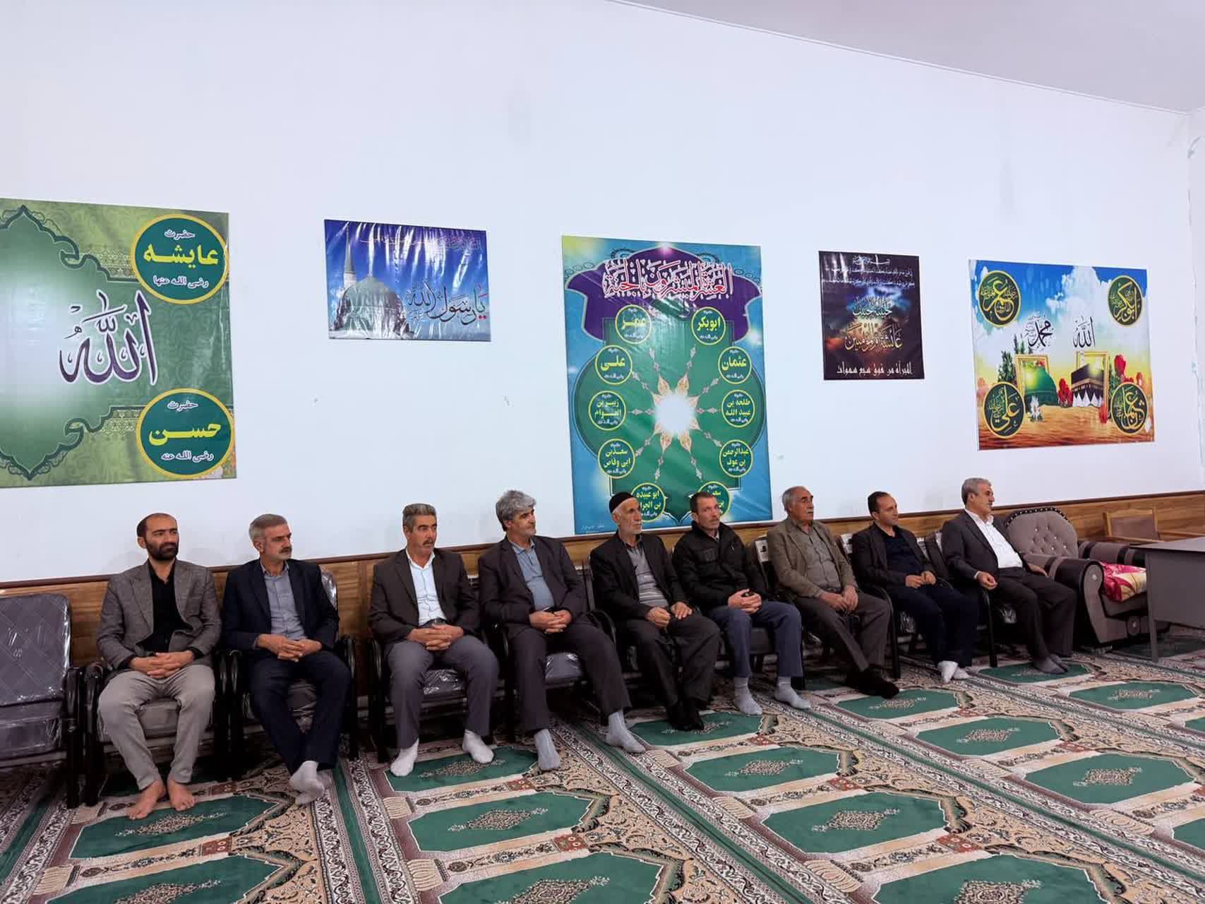 حضور فرماندار و دادستان عمومی و انقلاب سلماس در برنامه  «هر شب یک مسجد»