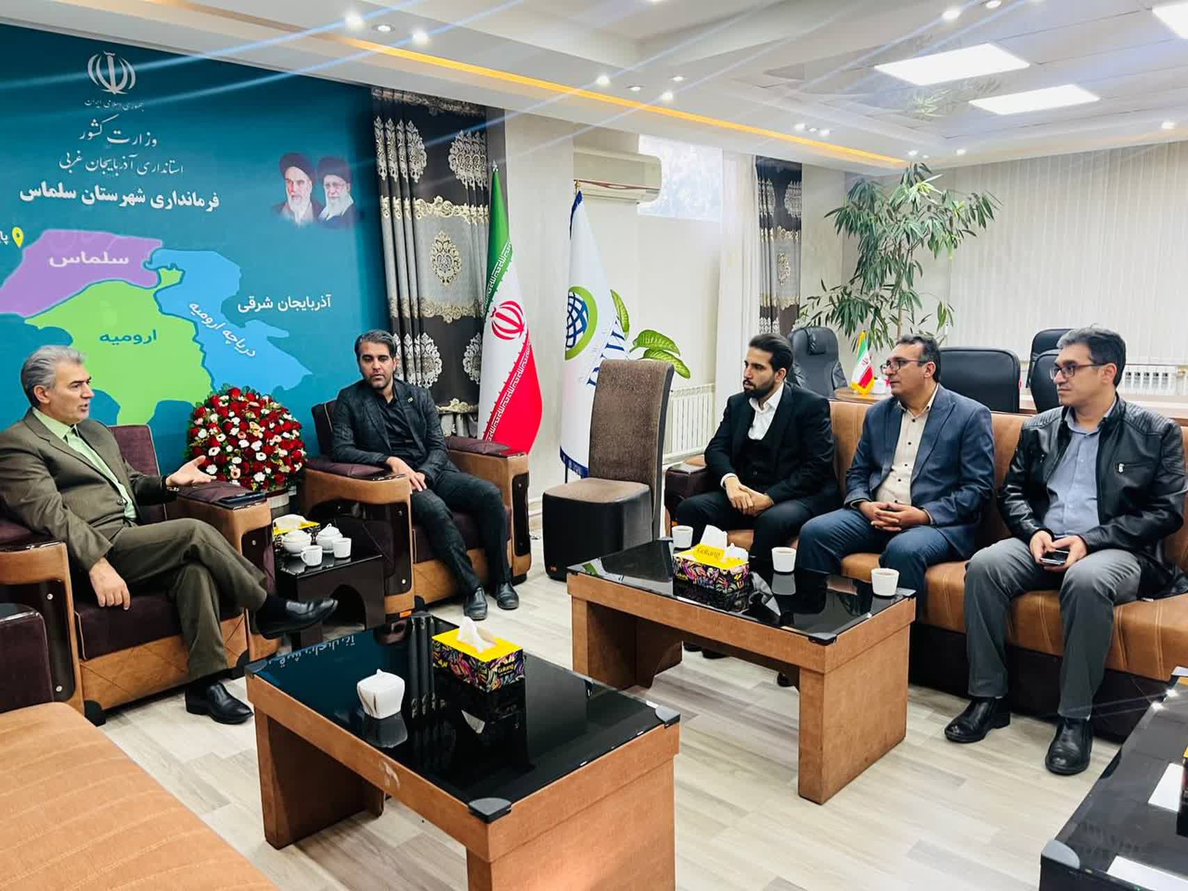 برگزاری جلسه معارفه رئیس سازمان نظام مهندسی شهرستان سلماس