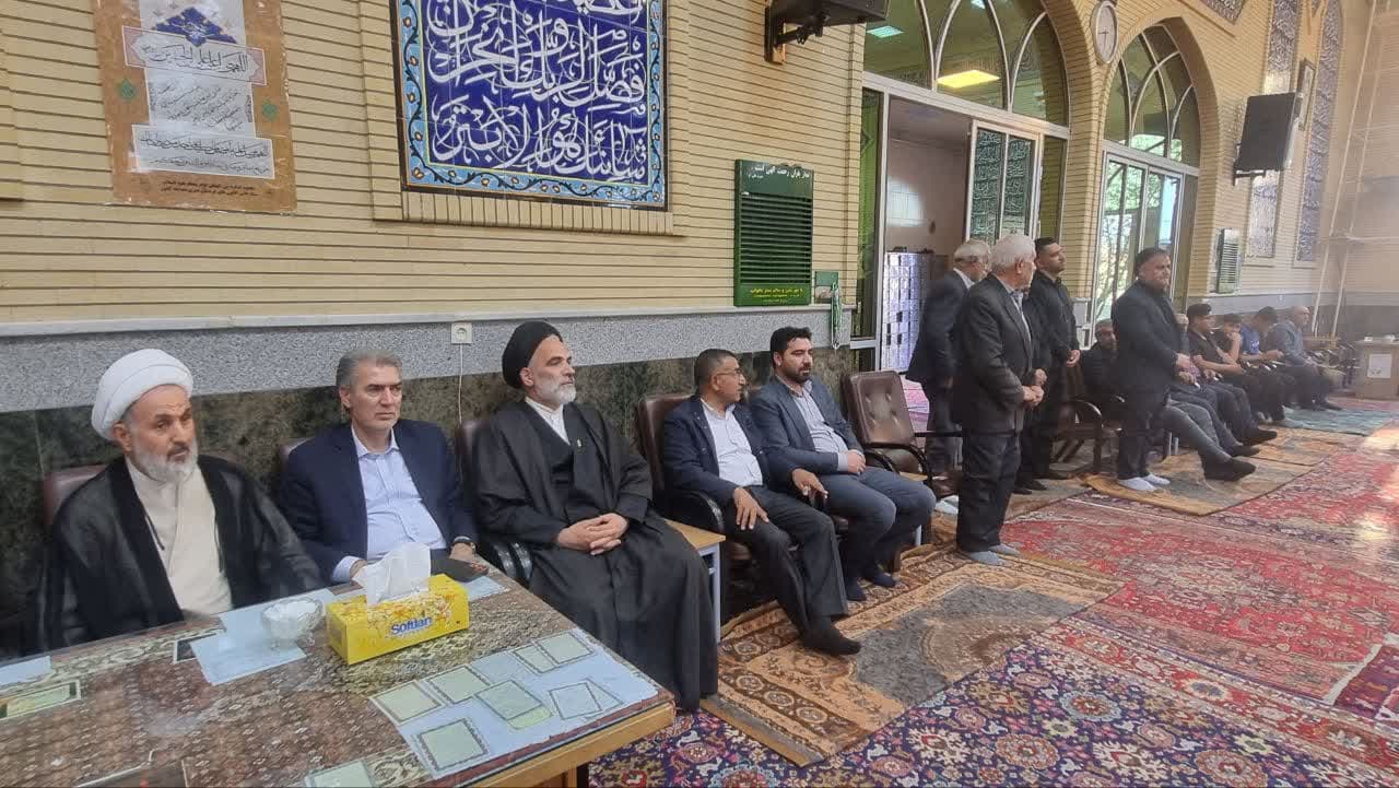 حضور دکتر علائی فرماندار سلماس در مراسم سالگرد شهید دکتر سید ابراهیم رئیسی و شهدای خدمت در روستای مغانجوق