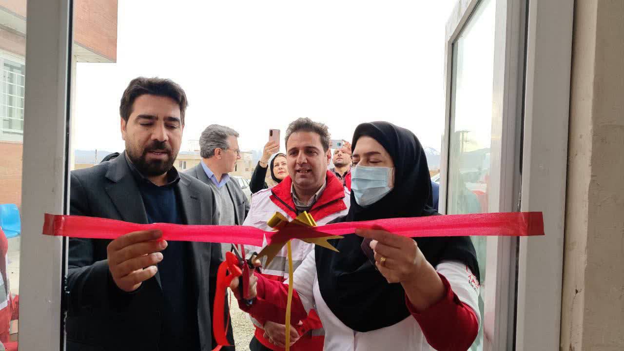 🔹افتتاح نانوایی سه گانه سوز شرایط اضطراری جمعیت هلال احمر در دهه فجر