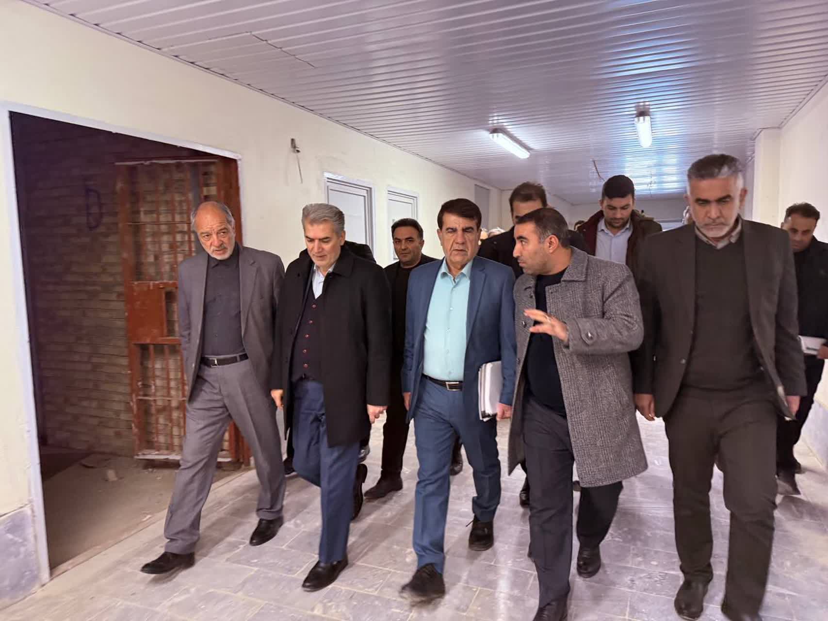 در جریان بازدید معاون وزیر راه و شهرسازی و رئیس سازمان مجری طرح‌های ملی، فرماندار شهرستان سلماس، نماینده مردم شریف سلماس در مجلس شورای اسلامی، دادستان و جمعی از رؤسای ادارات، آخرین وضعیت پروژه در حال