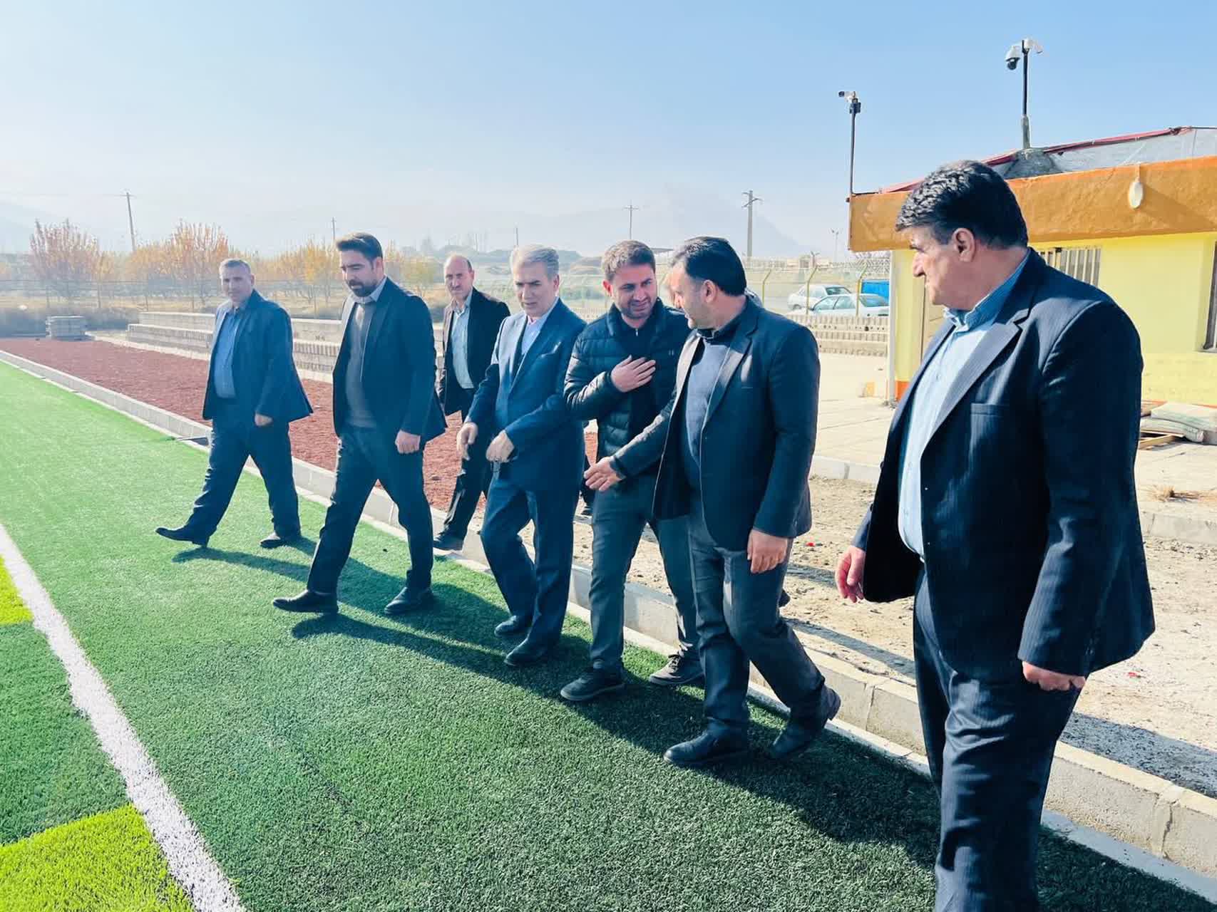 🔰 بازدید فرماندار سلماس از پروژههای دهیاری روستای ملحم