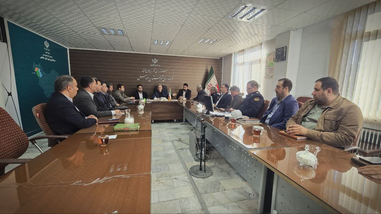 🔻بررسی طرحهای ساماندهی ترافیک در ششمین جلسه شورای ترافیک سلماس