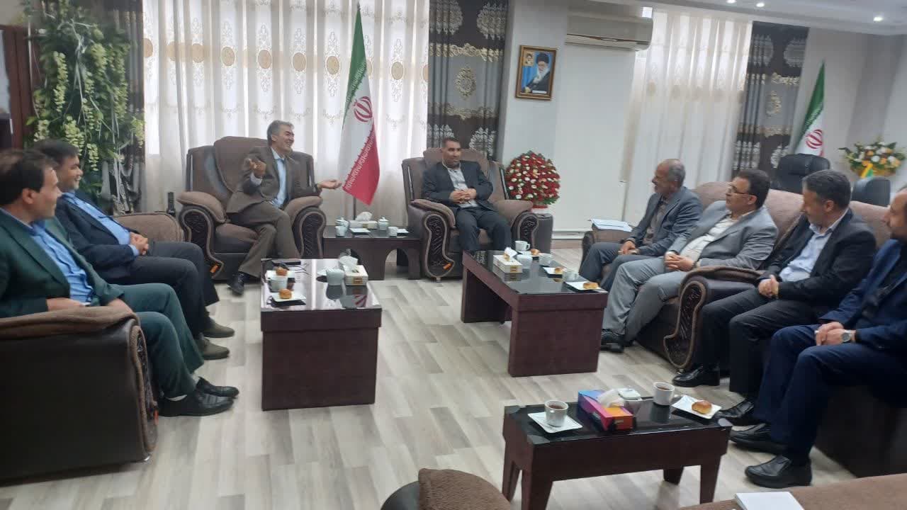دیدار مدیرکل تعزیرات حکومتی آذربایجانغربی با فرماندار جدید سلماس