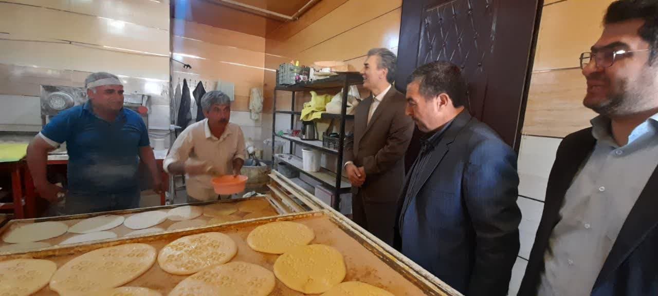 بازدید فرماندار سلماس از شهرداری تازه شهر