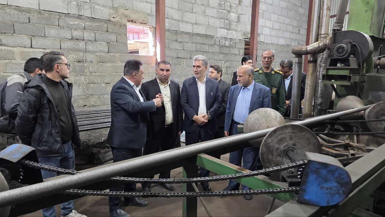 🔰بازدید فرماندار سلماس در قالب برنامه «دوشنبههای تولید