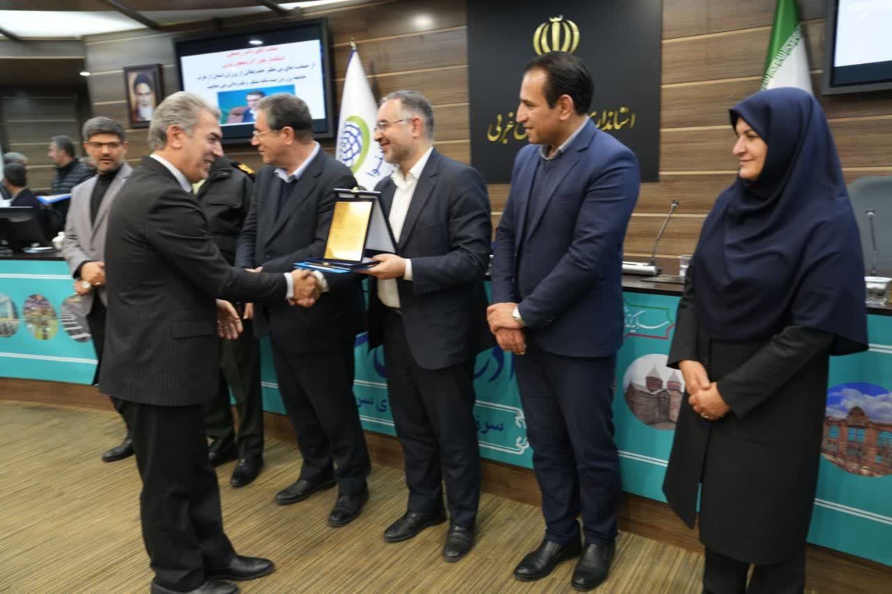 🇮🇷 تجلیل استاندار آذربایجان‌غربی از عملکرد فرماندار شهرستان سلماس در توسعه ورزش