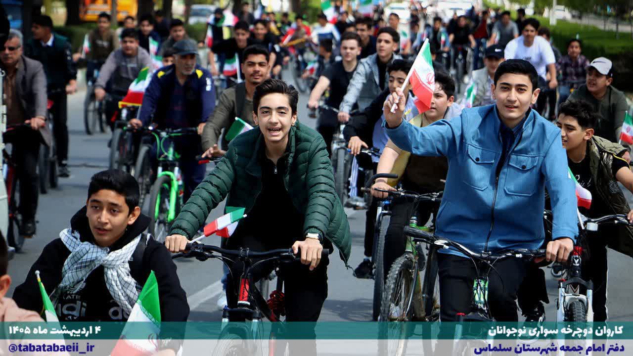 📸تصاویر | اجتماع و همایش دوچرخه سواری سربازان سیدعلی