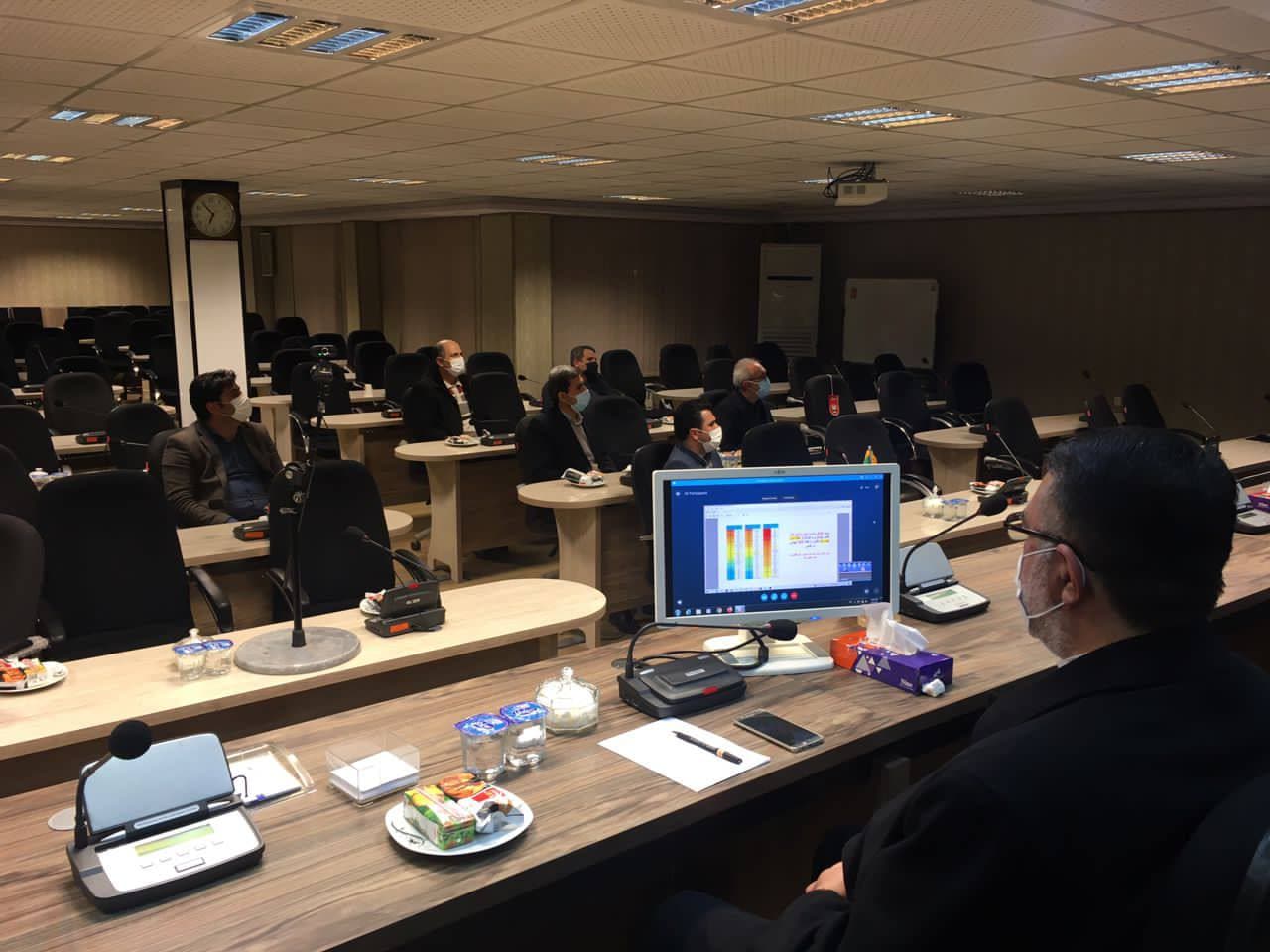 جلسه ستاد استانی مدیریت بیماری کرونا در فرمانداری سلماس