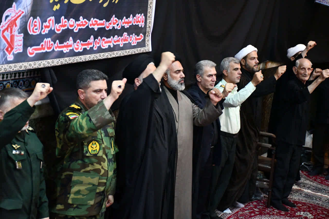 حضور فرماندار سلماس در آیین گرامیداشت «آقای شهید ایران» در مصلی امام خمینی (ره)