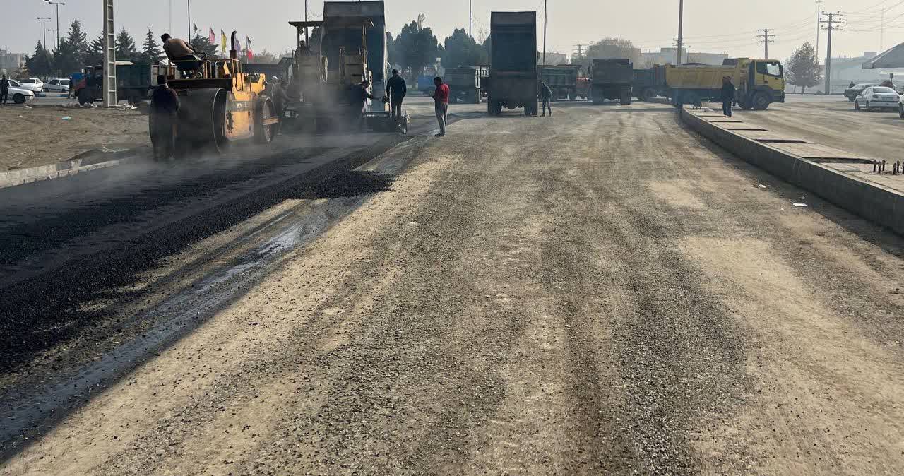 پروژه بازگشایی مسیر ارتباطی بلوار شهید فلاحی به میدان امام علی(ع) توسط شهرداری سلماس