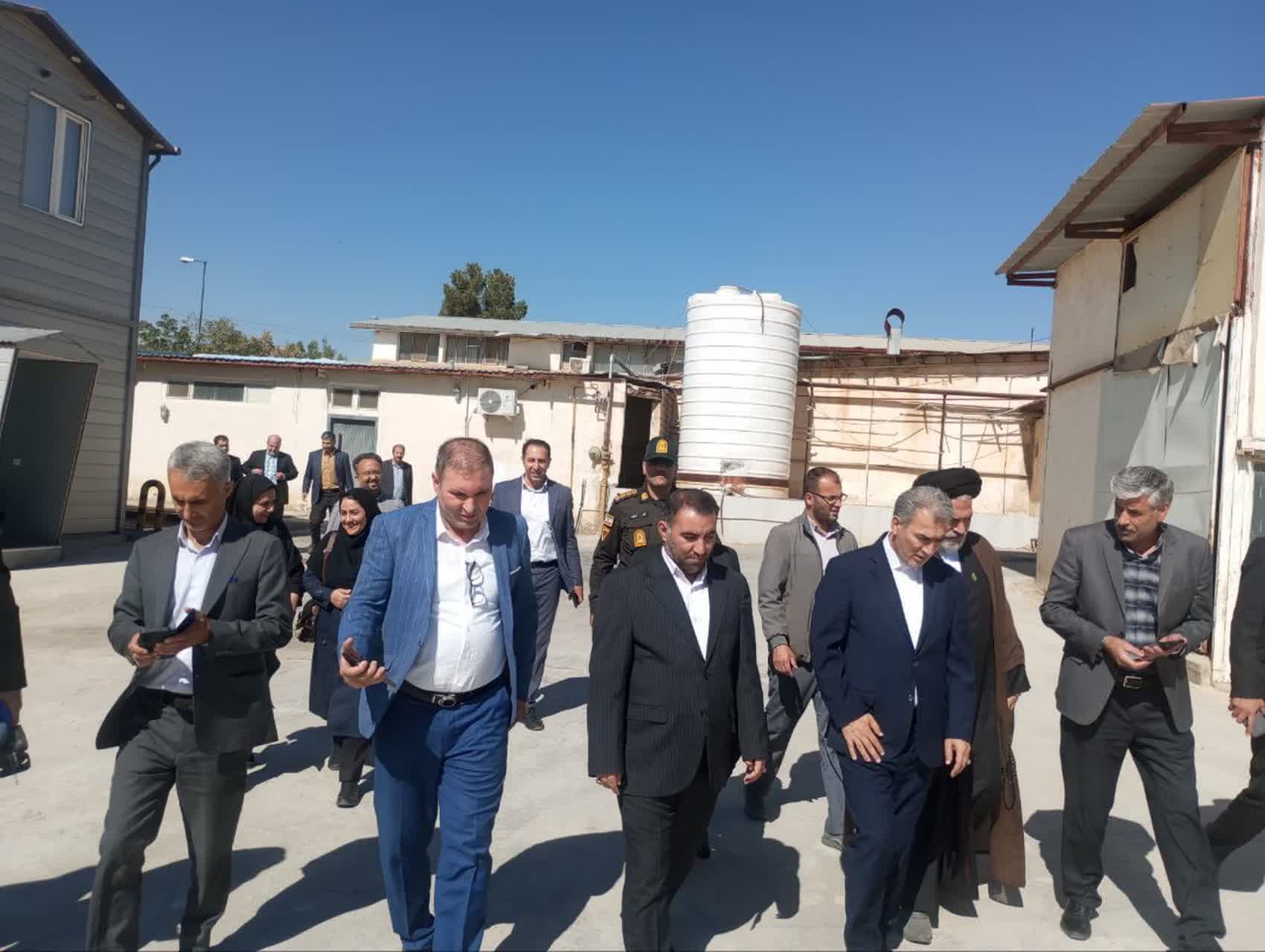 📌 #دوشنبههای_تولید | بازدید فرماندار سلماس از شرکت هامون شیر