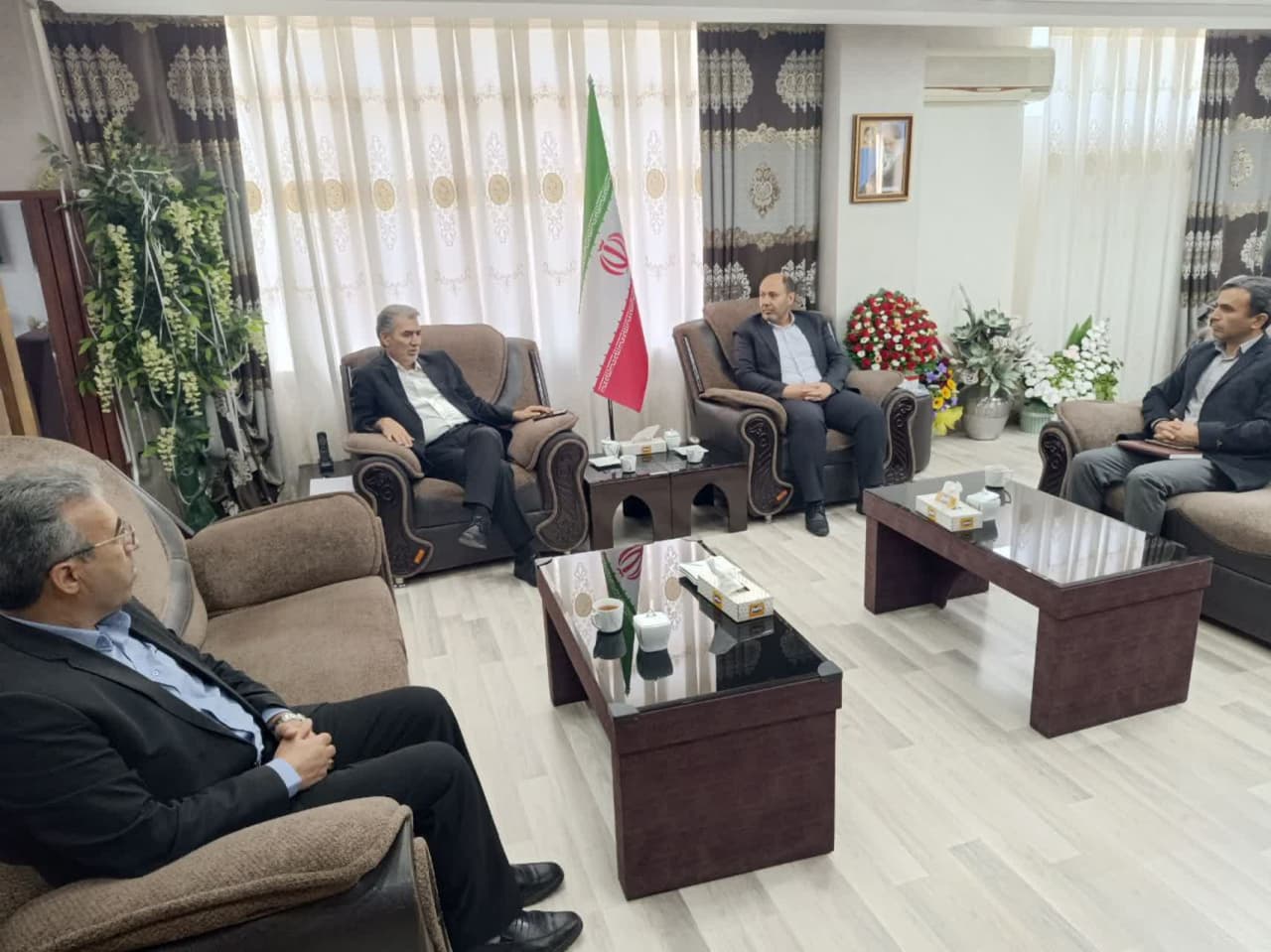 دیدار مدیرکل دامپزشکی آذربایجانغربی با فرماندار جدید سلماس