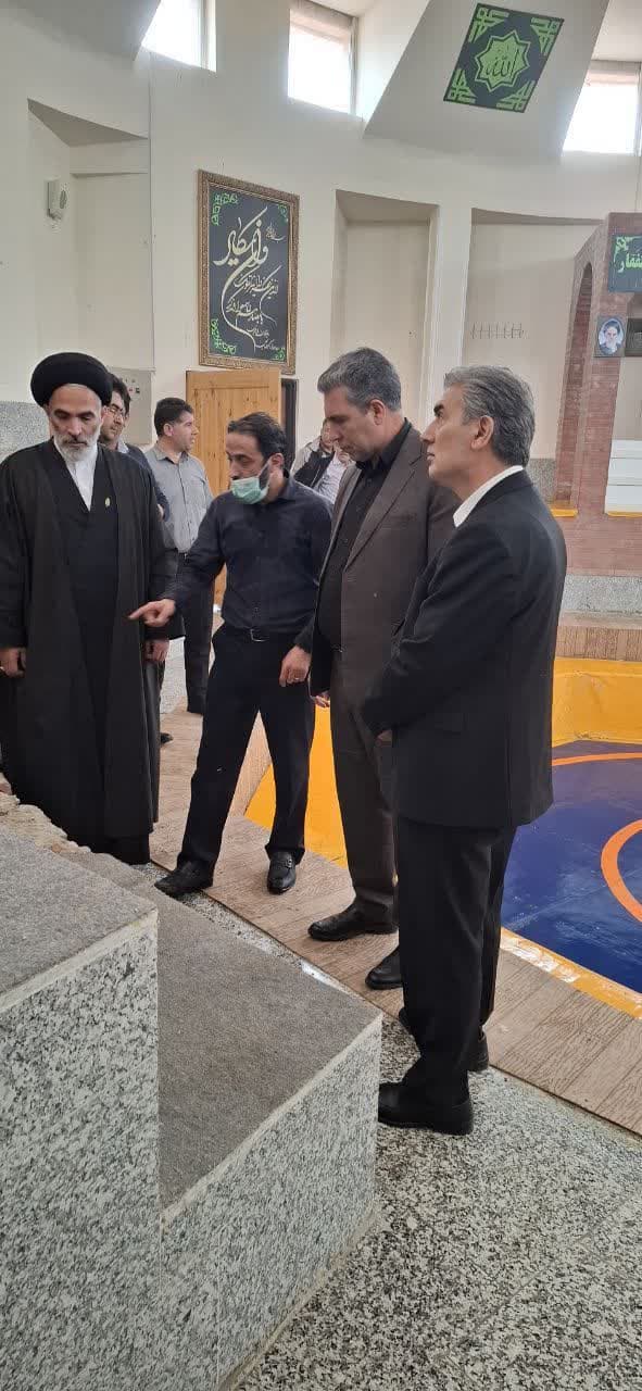 🇮🇷 امام جمعه و فرماندار سلماس از زورخانه پوریای ولی این شهرستان بازدید کردند.