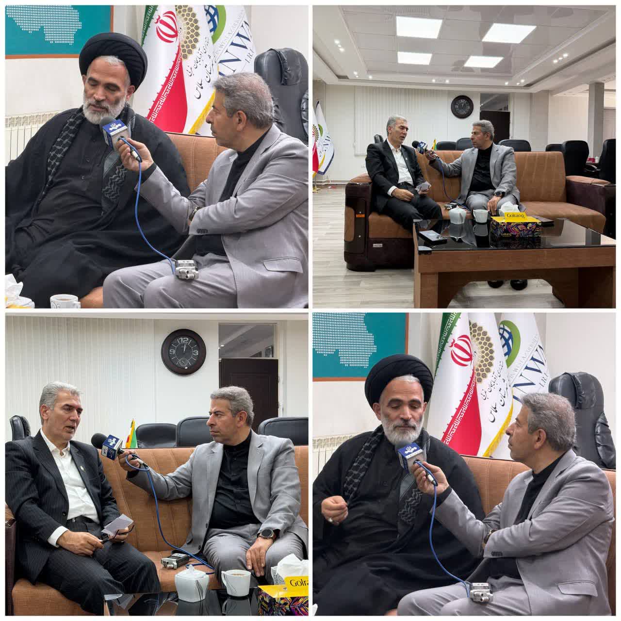 گفتوگوی رادیویی امام جمعه و فرماندار شهرستان سلماس با صدای مرکز آذربایجان غربی