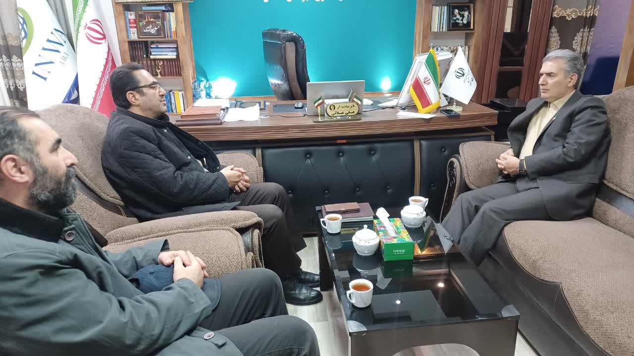 دیدار رئیس فرهنگ و ارشاد اسلامی با فرماندار سلماس