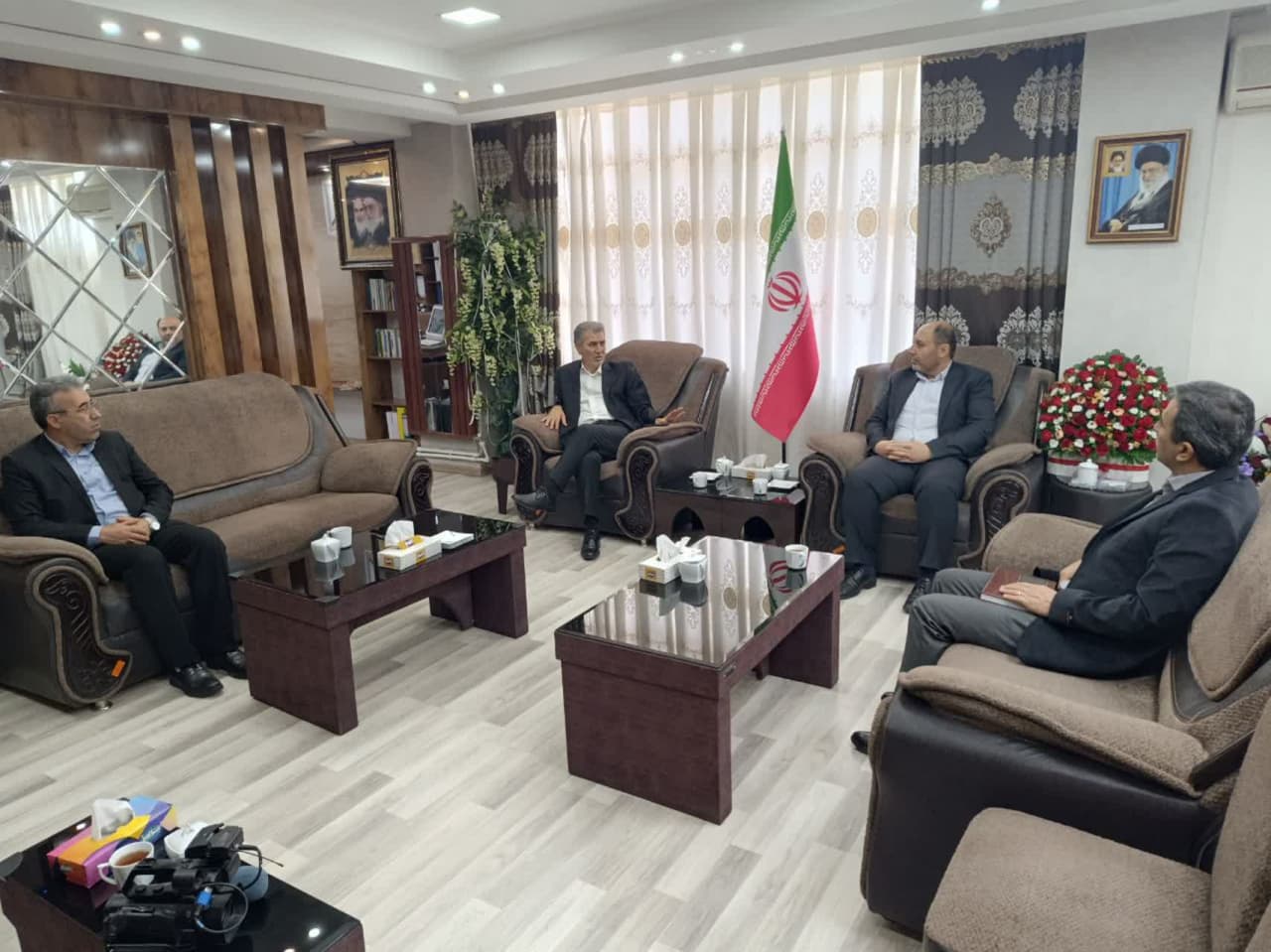 دیدار مدیرکل دامپزشکی آذربایجانغربی با فرماندار جدید سلماس
