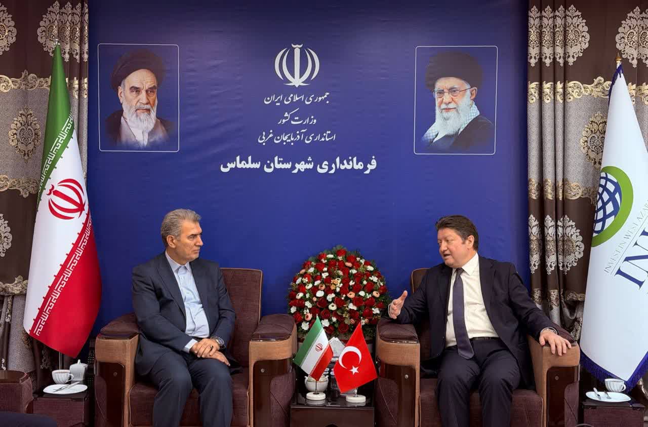 هم اکنون/حضور سرکنسول جمهوری ترکیه در دفتر فرماندار شهرستان سلماس